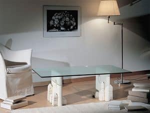Carioca, Coffee table made of stone, contemporary style