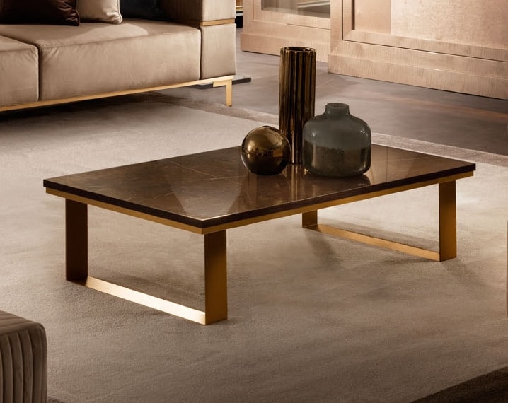 ESSENZA coffee table, Coffee table with marble top