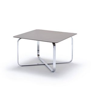 Mezzé, Coffee table with leather top