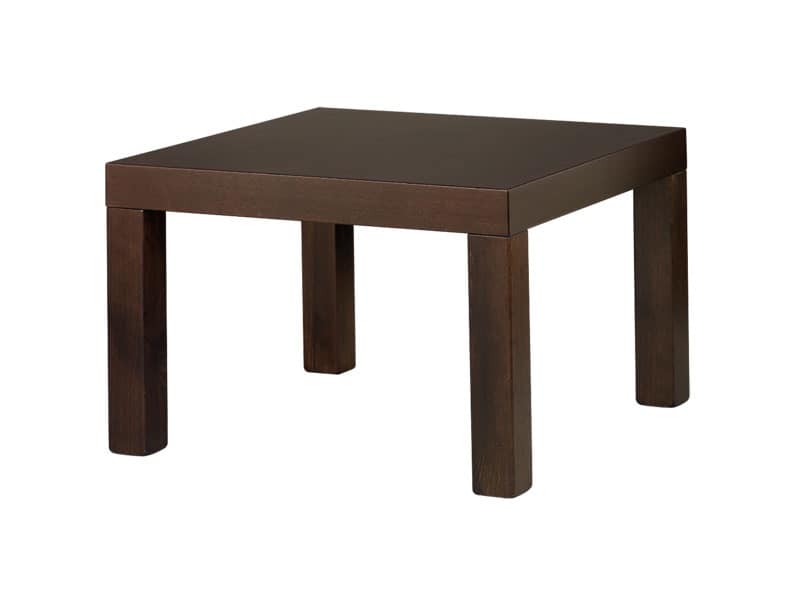 TM05, Contemporary coffee table in beech veneer
