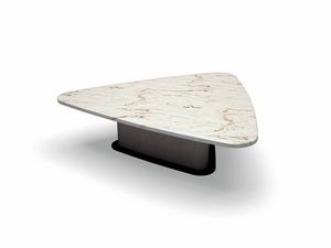 TL62B Corner small table, Triangular shaped coffee table