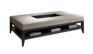 Tray, Rectangular padded coffee table
