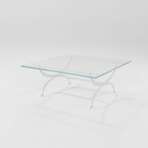 Valzer, Coffee table with iron base