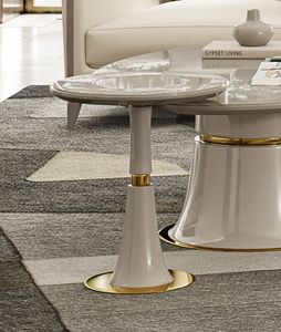 Victor Art. V16B, Side table with round wooden top