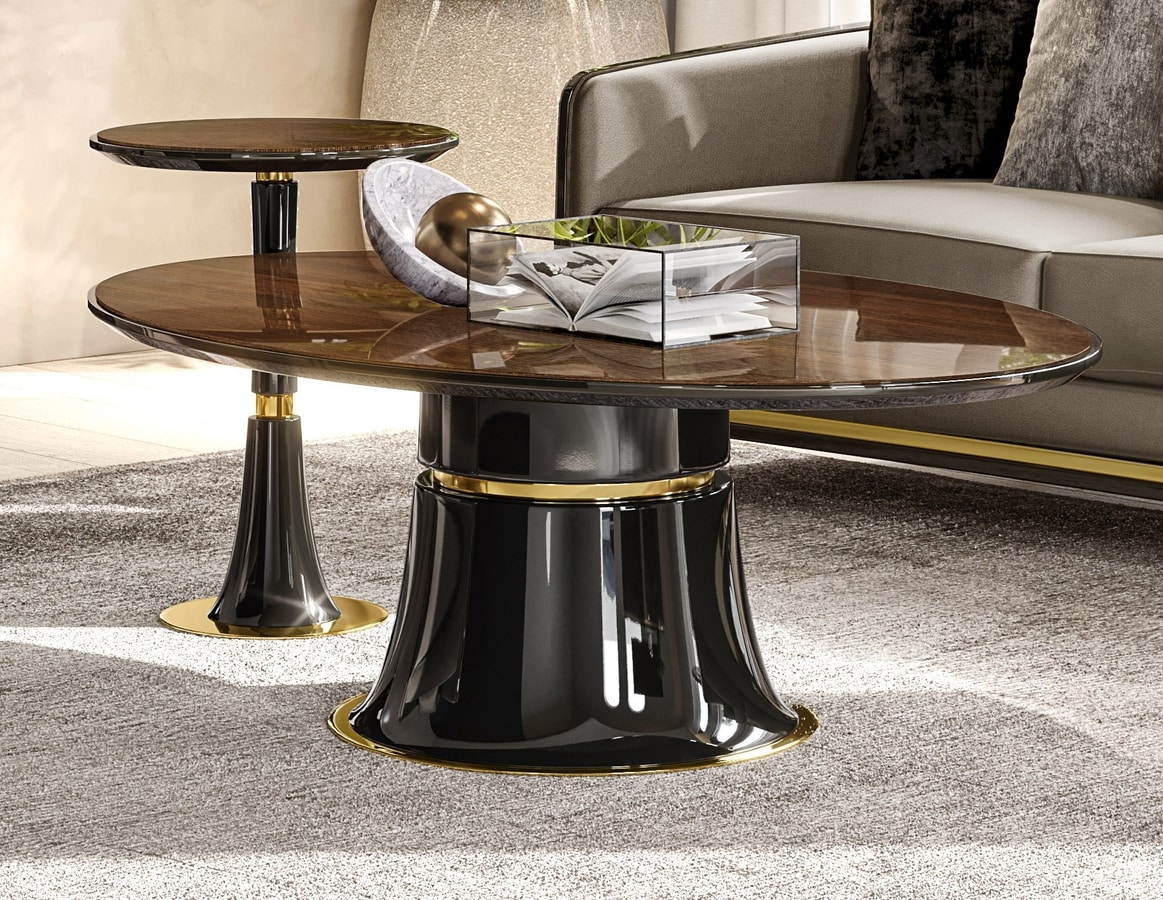 Victor Art. V17/O, Coffee table with oval top