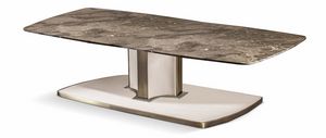 Voyage coffee table, Coffee table with marble top