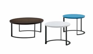 ZERO, Round design coffee table