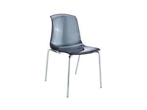 Ada, Plastic seat chairs Architect study