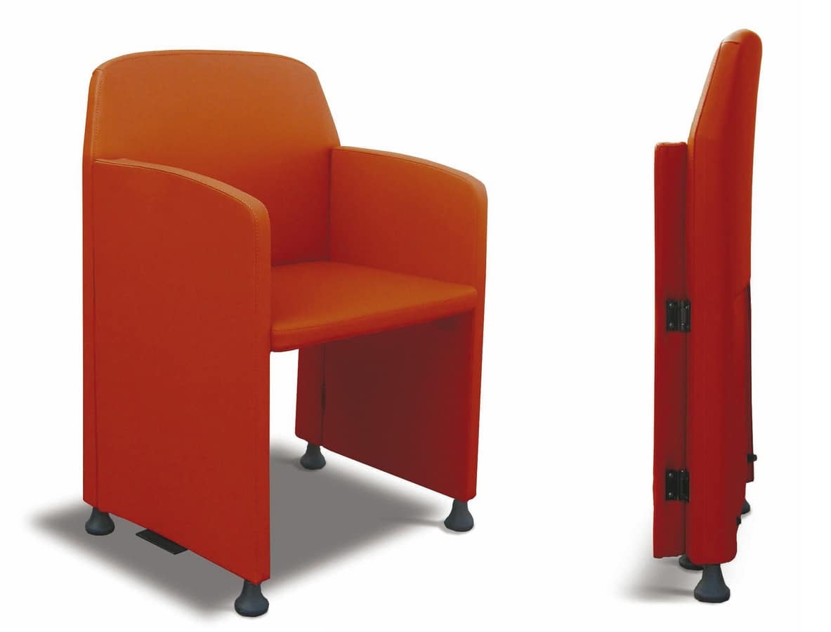 Meeting, Chair with contained dimensions for meeting rooms