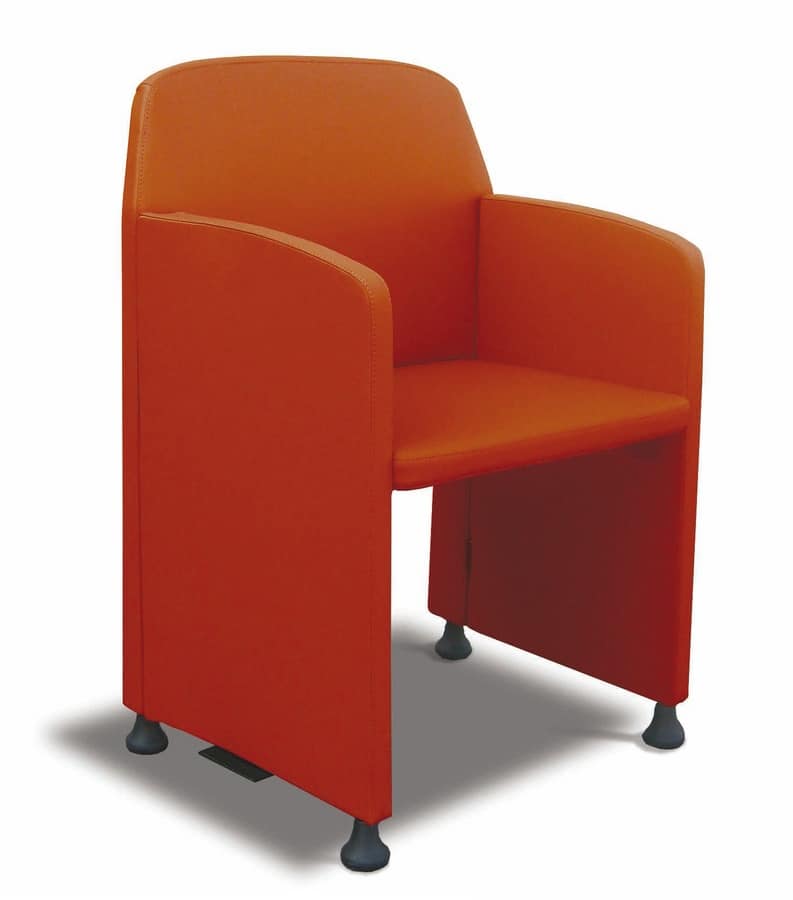 Meeting, Chair with contained dimensions for meeting rooms