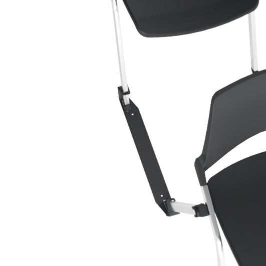 Oplà, Comfortable chair, stackable, for conference room