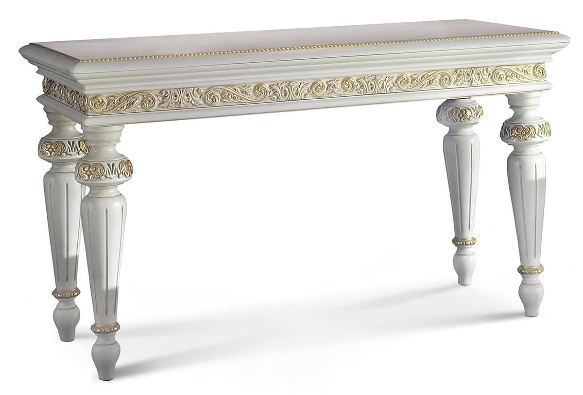 Classic console table with tapered legs | IDFdesign