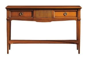 Corinne FA.0002, Console with 2 drawers, Louis XVI style