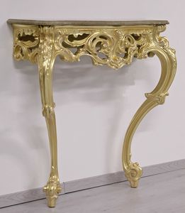 Sensual gold, Console in Baroque style