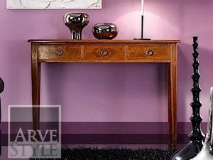 Vivre Lux console, Console table with drawers, in solid wood
