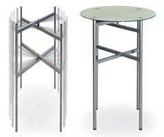 BuffetCube - Cocktail, Tables transportable with carts for hotels and catering