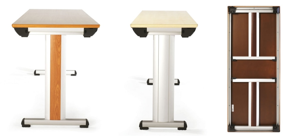 Configure-8, Folding table for offices and hotels, light and robust