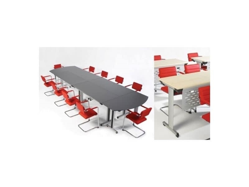 Configure-8, Folding table for offices and hotels, light and robust