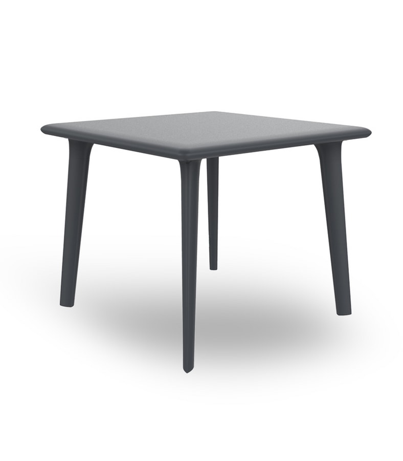 Demis, Table for restaurant and pub, in recyclable polypropylene