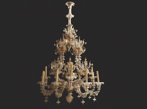 CHARLOTTE, Luxurious crystal chandelier, Rezzonico style