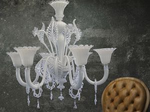 ESTER, Classic Murano glass chandelier