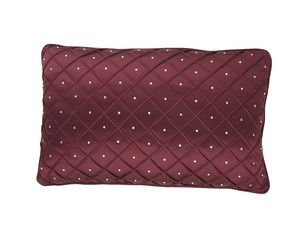 Cushion PLS SW, Quilted cushion with decorative crystals