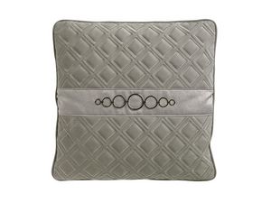 Juwel ANL cushion, Diamond-patterned cushion, with decorative band and rings