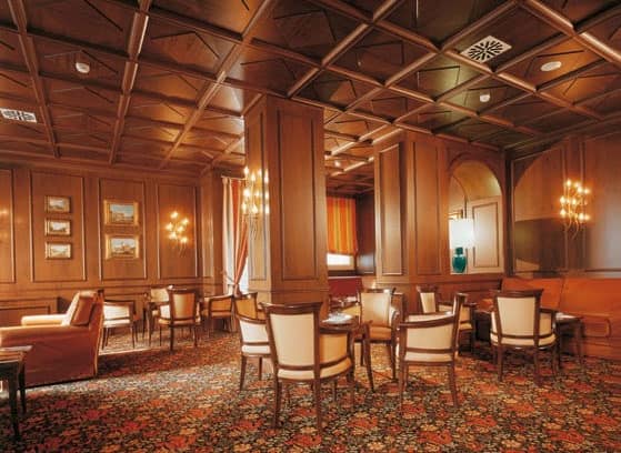 Regency Hotel Hall, Customized furniture for hotel, wood paneling