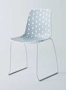 Alhambra S, Chair with sled base, for bars and restaurants