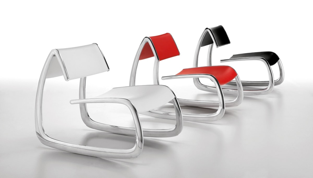G-Chair, Design armchair with steel structure
