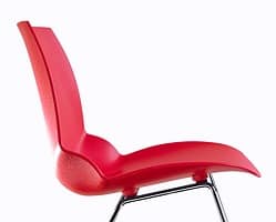Kaleidos 3, Chair in Metal and recyclable polymer, for Office