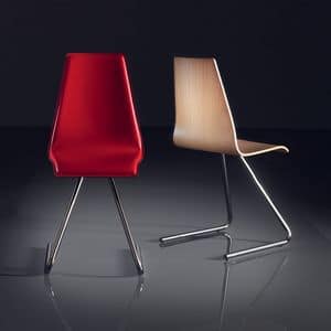 ART. 237 FL, Chair with wooden seat Bar