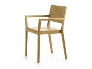 Esse PS/VS, Stackable wooden armchair