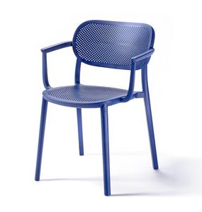 Nuta B, Plastic chair with armrests