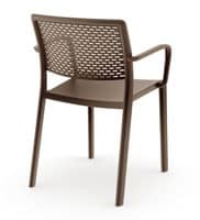 Tara - P, Stackable plastic chair, weatherproof