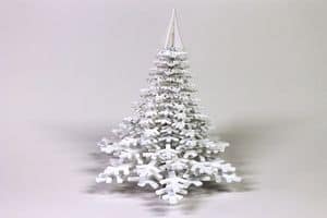 FIOCCO DI NEVE, Christmas decoration, tree made of plexiglass, easy to assemble