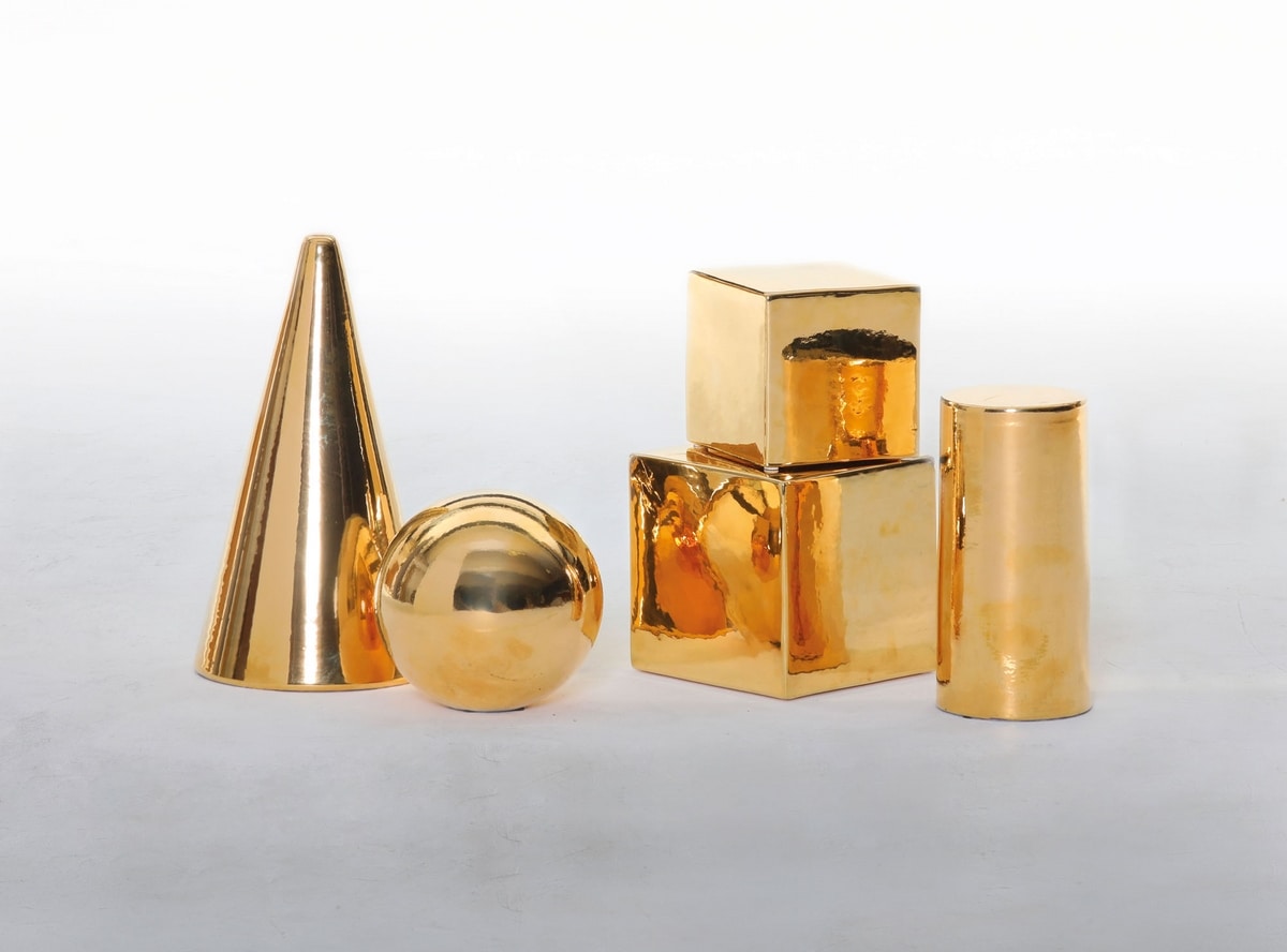 GEOMETRIC, Decorative cones, spheres and cubes