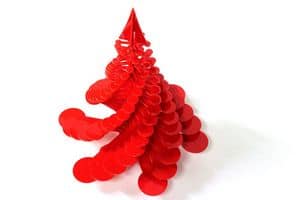 GOCCIA, Christmas ornament, small tree made of plexiglass