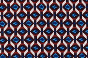 Nuru/Illuminare, Geometric fabric, of African ethnic inspiration