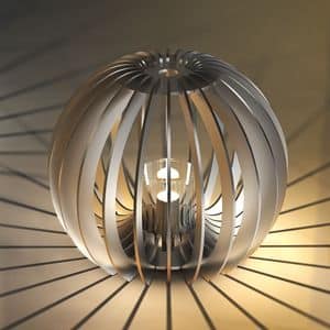 SFERA - ALU38, Lantern made of aluminum, suspended or for tables
