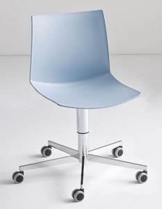 Kanvas T5R, Swivel chair with adjustable lift, for office