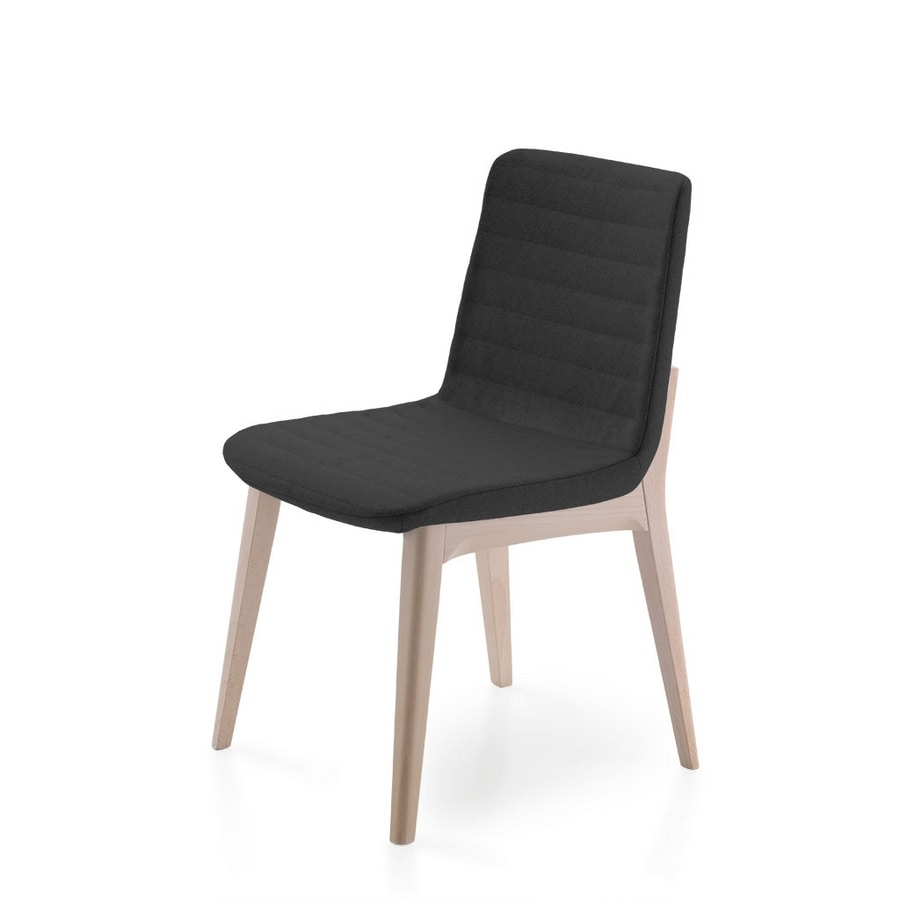 Angy, Padded wooden chair