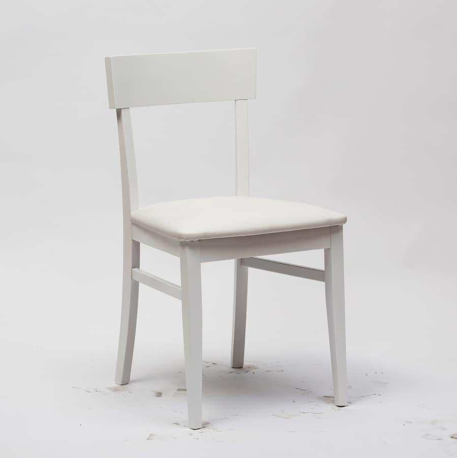 Art. 095 New Age, Wooden chair, for bar restaurant and residential use