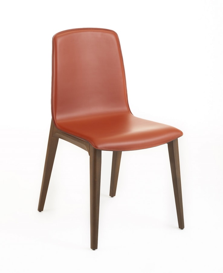 Marta, Chair with a modern design