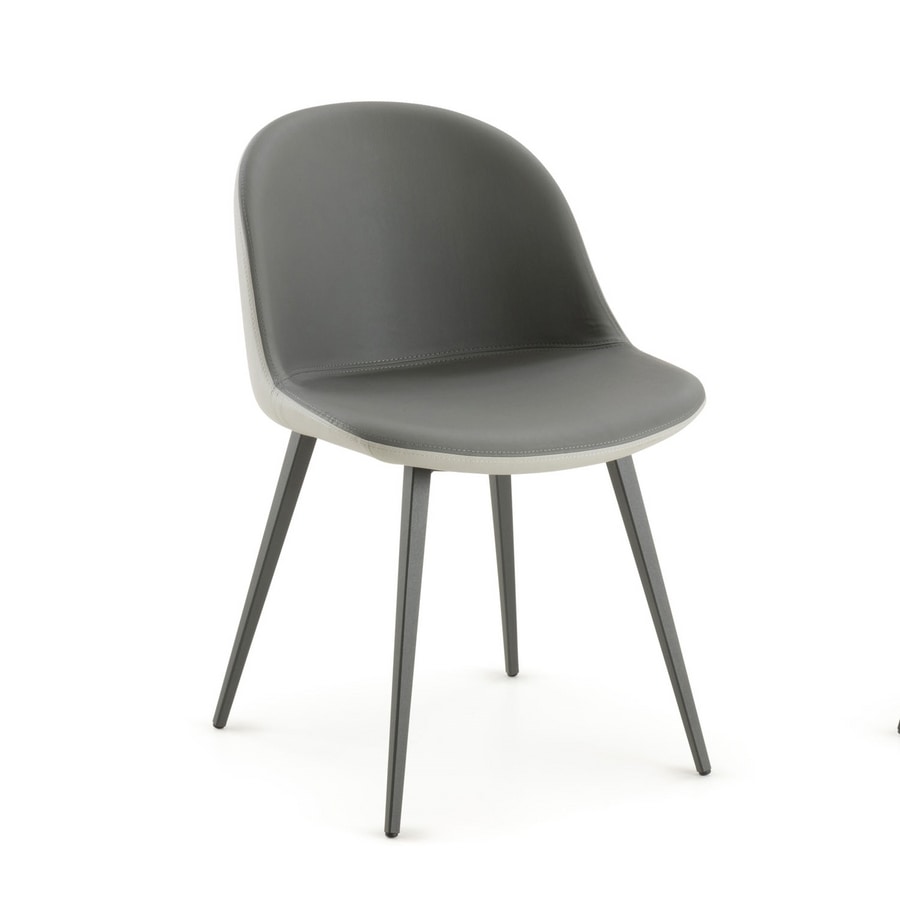 s30 arianna, Chair upholstered in eco-leather