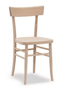 317, Chair in solid beech wood