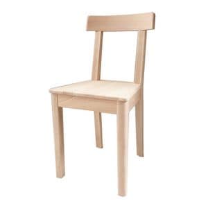 Gisella, Robust chair made of beech wood