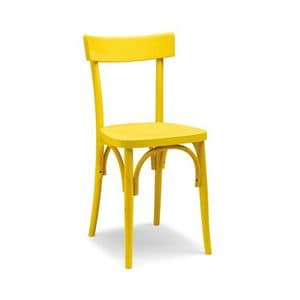 Milano archi, Simple bentwood chair for bars and taverns