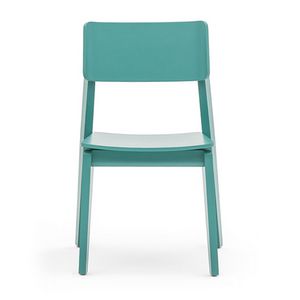 Offset 02811, Chair in solid wood, in modern style
