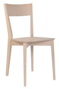SE 460, Chair made entirely of wood, for restaurants and hotels